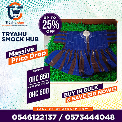 Handwoven Smocks Ghana | Authentic Fugu Tryahu